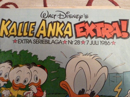 KALLE ANKA EXTRA NR28, 1986,