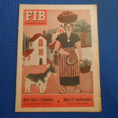 FIB 7 1953 Gunnar Nordahl Per Anders Fogelström Electrolux Sven Edvin Salje