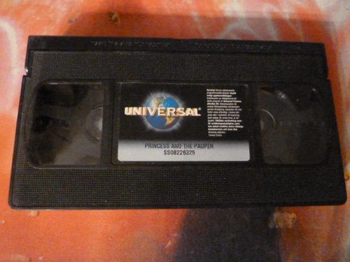 PRINCESS ANT THE PAUPER, VHS, FILM