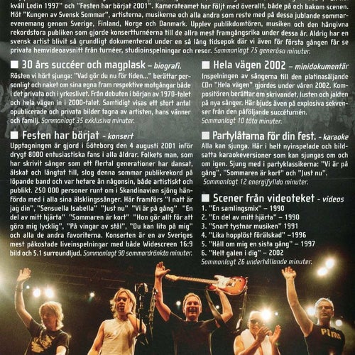 Ledin Just Då 2003 2-Disc DVD