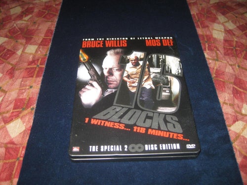 16 BLOCKS-THE SPECIAL 2-DISC EDT  BRUCE WILLIS REGI:RICHARD DONNER