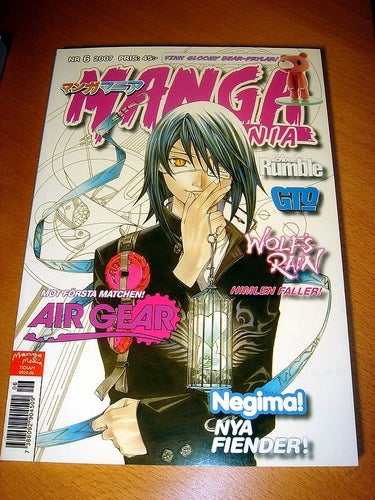 MANGA MANIA (svensk) NY OLÄST Nr 6 2007 !!!