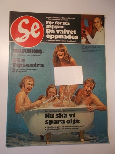 SE Nr 48 1973 Janne Olsson Joakim Bonnier Volvo Ingela Garrard Zero 100