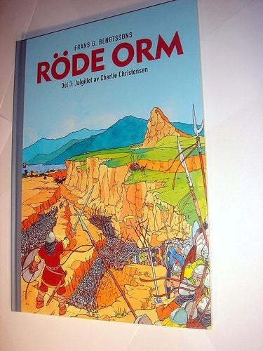 Röde orm del 3 - Julgillet SERIEBOK SVENSK NY OLÄST INBUNDEN