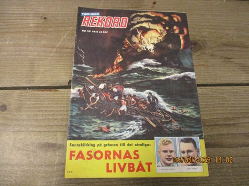 Tidningen REKORD Nr 36-1959, Lagbild Milan FC