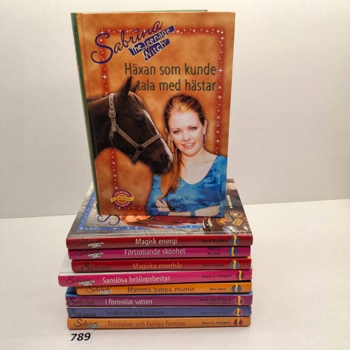 Sabrina the teenage witch x9 Bokpaket - Ungdomsböcker - Se bilder för titlar