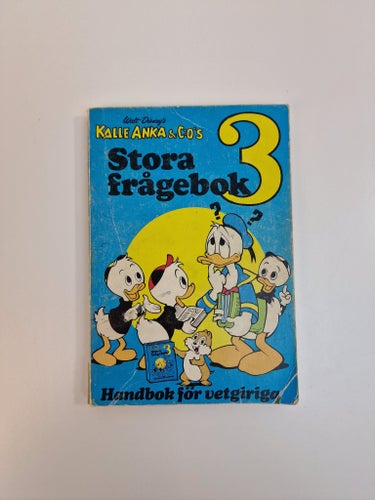 Kalle Anka & Co:s Stora frågebok 3, Walt Disney's Handbok för vetgiriga.