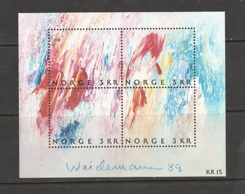 NORGE - BLOCK 11 - NORSK BILDKONST**