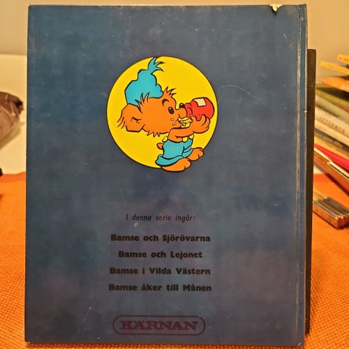 Felbindning!Bamse åker till månen av Rune Andréasson, 1976