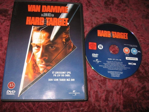 HARD TARGET (JEAN CLAUDE VAN DAMME,LANCE HENRIKSEN) DVD