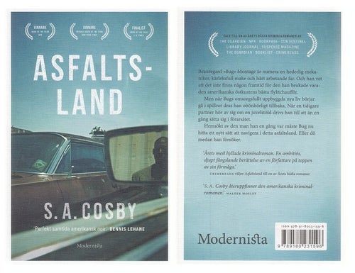 ASFALTSLAND av S A COSBY