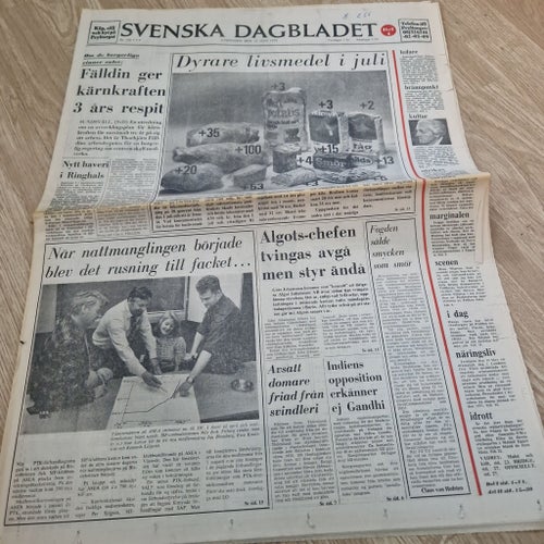 Svenska Dagbladet 14 juni 1975