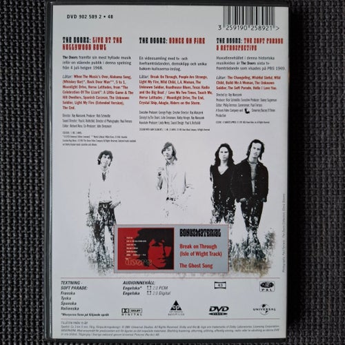 The Doors - 30-Årig Jubileumsutgåva DVD (med folder) Jim Morrison