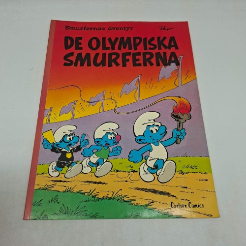 Smurfernas Äventyr 11 - De olympiska smurferna - Första upplagan