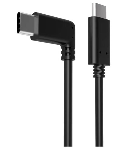 USB-C 3.2 version Kabel | 90 graders | 3m lång | Vr kompatibel