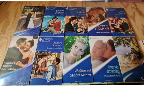 Sommarläsning Harlequin Romantik