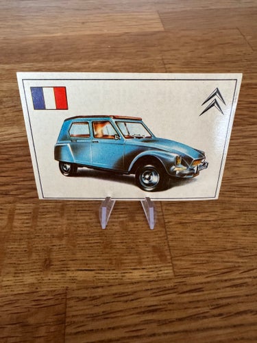 Citroën Dyane (F) samlarkort