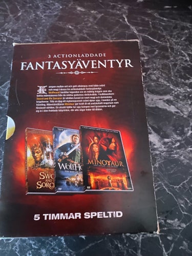 Fantasy Box - Wolfhound, Minotaur, The Sword and the Sorcerer (DVD)