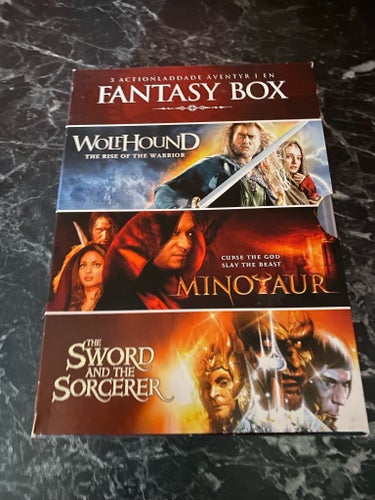 Fantasy Box - Wolfhound, Minotaur, The Sword and the Sorcerer (DVD)
