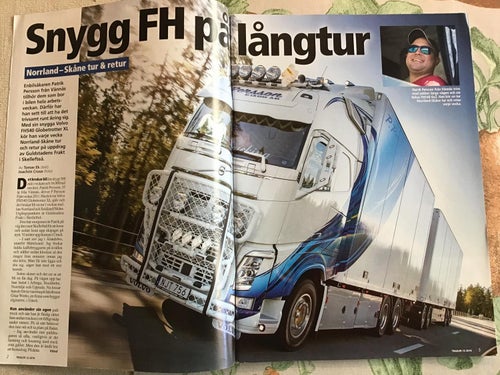 TRAILER NR 12 2016 RYDELL & QUICK,VÄNNÄS,LKAB MALMBERGET,ARLA TRANSPORT,WIKAB