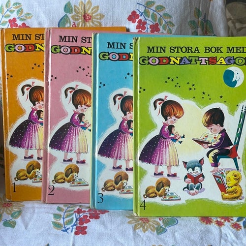 Min Stora Bok Med Godnattsagor - Samling av Barnberättelser