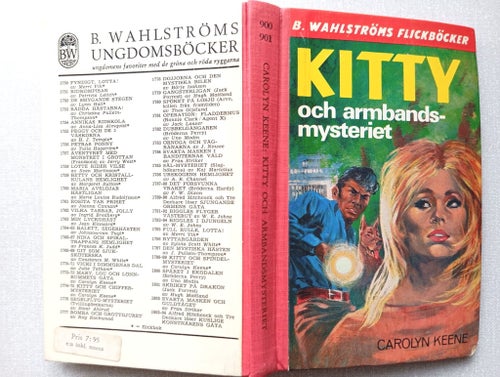 Kitty och armbandsmysteriet av Carolyn Keene, 1975