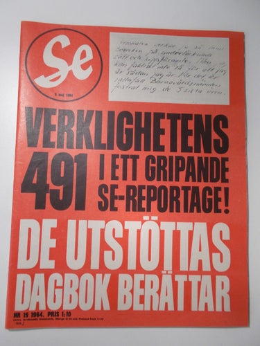 SE Nr 19 1964 Konstantinia Pavlopoulou från Grekland, Verklighetens 491