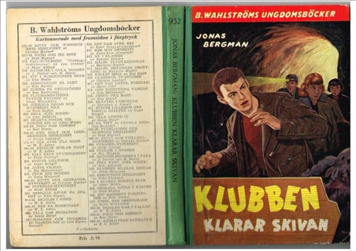 KLUBBEN KLARAR SKIVAN - Jonas Bergman (1958)