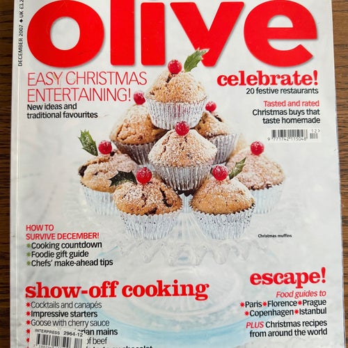 BBC Olive Magazine - December 2007 - julutgåva - Christmas entertaining