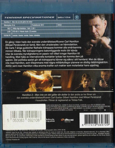 Hamilton 2 - Men inte om det gäller din dotter - Blu-ray