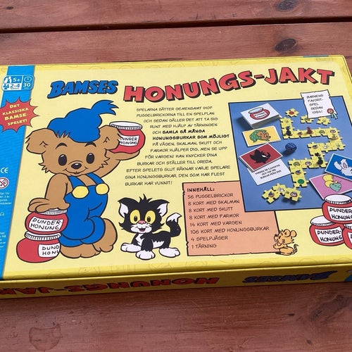 3 st pussel Bamses honunhsjakt Mysteriet på tivolit och Ugglan Ulla och skogens