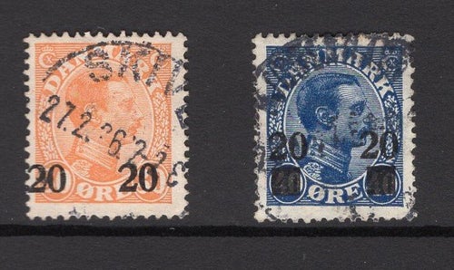 Danmark afa 152-53 – afa 220 kr. (228)