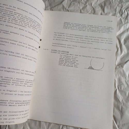 Bestämmelser om säkring av last på fordon, 1975