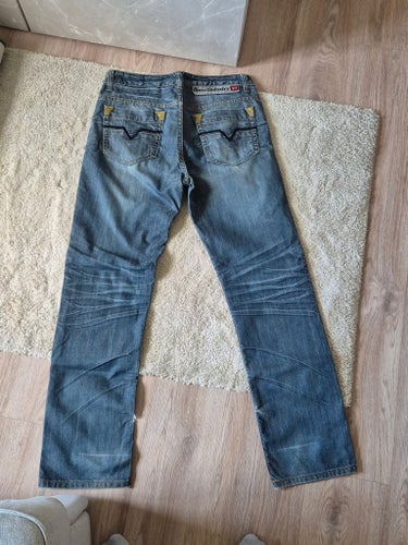 DIESEL Industry blåa jeans, storlek 32