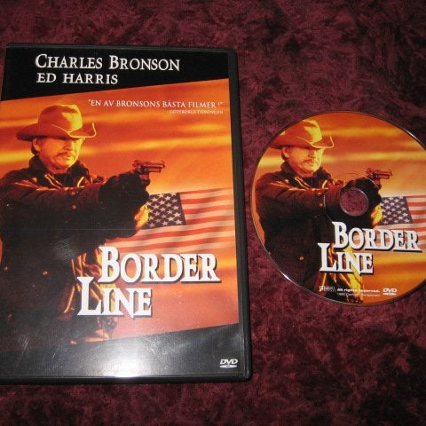 BORDERLINE (CHARLES BRONSON,ED HARRIS) DVD