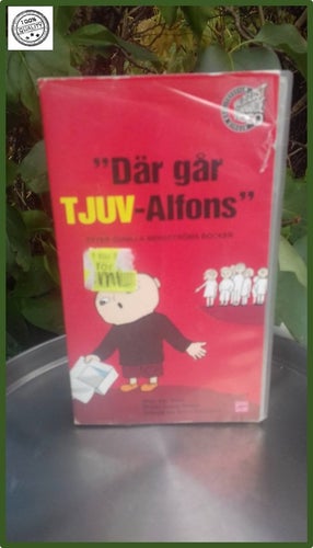 VHS Där går tjuv-Alfons VHS - barnens favorit