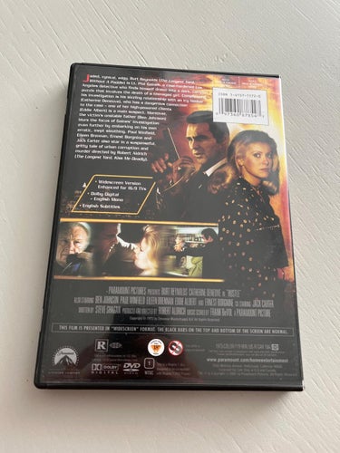 DVD-film: Hustle (Burt Reynolds, Catherine Deneuve)