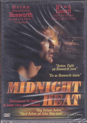 DVD / Midnight Heat / Brian Bosworth, Brad Dourif / Ny & Inplastad