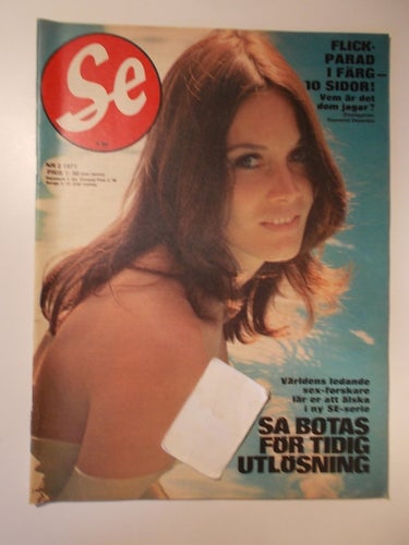 SE Nr. 2 1971 Roger Vadim med 10 kvinnor Jane Fonda