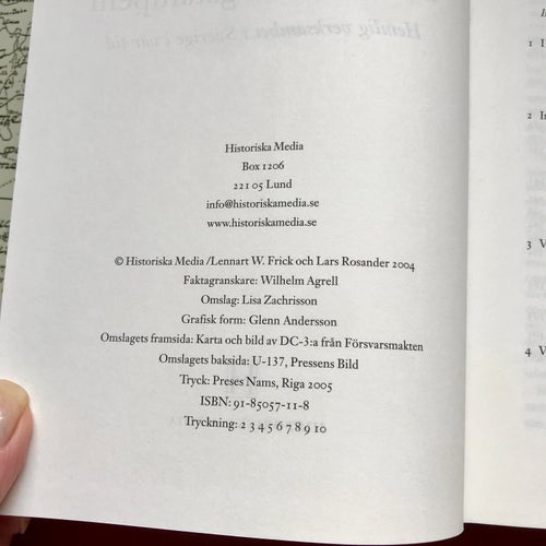 BAKOM HEMLIGSTÄMPELN hemlig verksamhet i Sverige i vår tid Frick/Rosander 2005