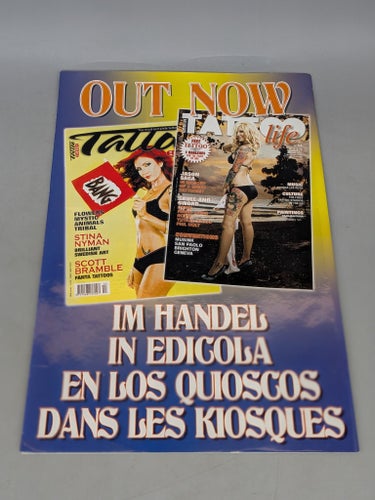 Tattoo Collection Body Art Magazine 2008 #27 Cover Pugrali Dokke Motori 1126