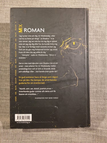 Amerikanska gudar av Neil Gaiman, 2012