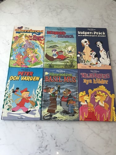 Walt Disney Productions, 1980 talet, 6 böcker