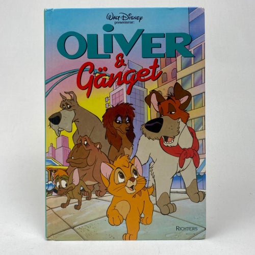 Disney Oliver & gänget (Oliver & Company) | barnbok klassisk filmberättelse