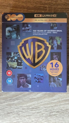 100 Years of Warner Bros. New Hollywood 4K Ultra HD + Blu-ray (NY)