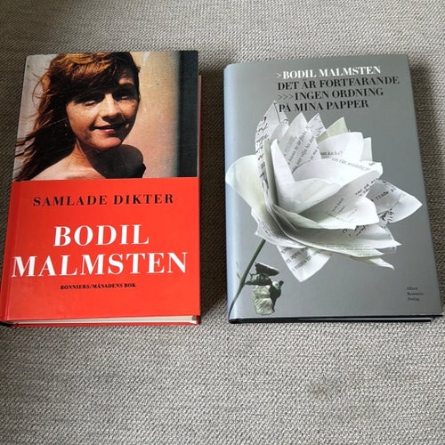 Bokpaket: Bodil Malmsten x 2: se bild samt info nedan