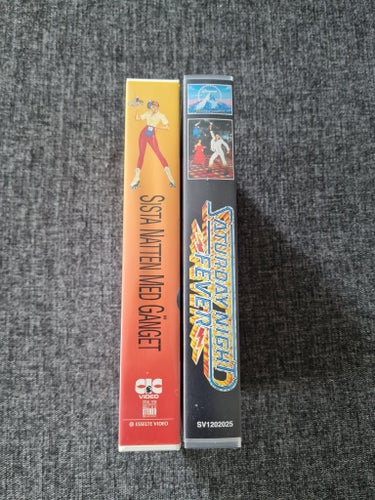 Sista Natten Med Gänget & Saturday Night Fever (VHS)
