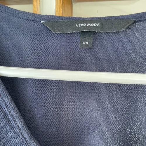 VERO MODA mörkblå klänning, storlek XS