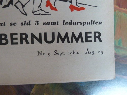 GRÖNKÖPINGS VECKOBLAD, 1960 SEPT. NR 9, TIDNING