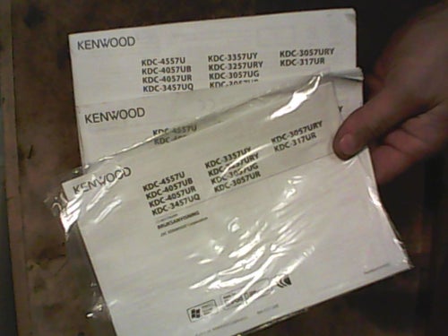 Kenwood, KDC-4557U instruktionsbok CD stereo